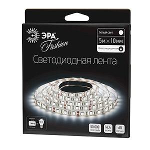 Светодиодная лента ЭРА IP65  12V  14,4Вт/м  6500К  LS5050-60LED-W  (1уп.-5м)