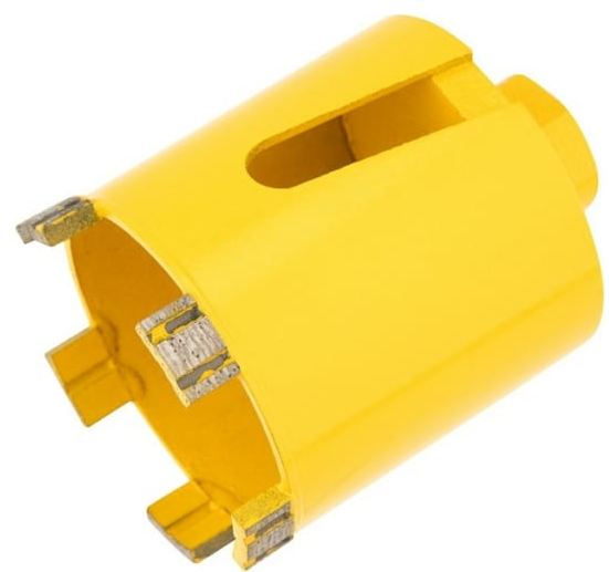 Коронка алмазная по бетону KRANZ 68 мм L=90мм М16 сегмент 10мм KR-90-0163