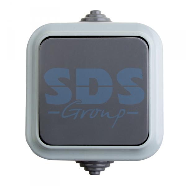 Выключатель одноклавишный влагозащищенный открытой установки Rexant IP 54 78-0520