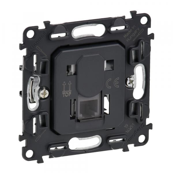 Legrand  Valena  IN'MATIC Розетка механизм телефонная 1-местная RJ11 скрытая установка IP20 /753068